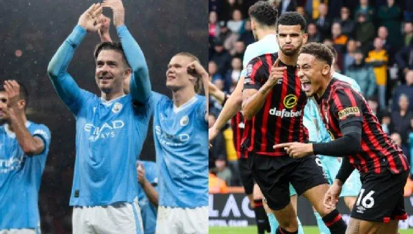 مانشستر سيتي وبورنموث