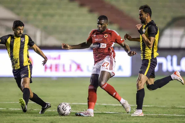 مباراة الأهلي ضد المقاولون العرب