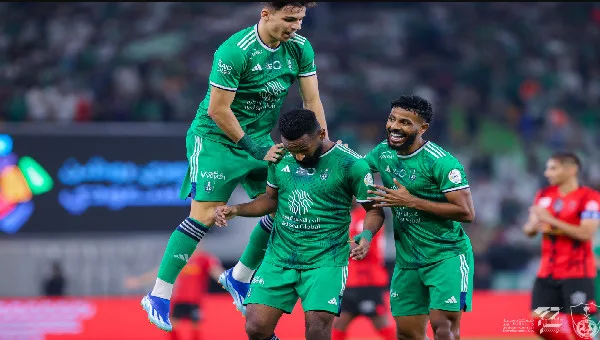 أهداف مباراة الأهلي والرياض