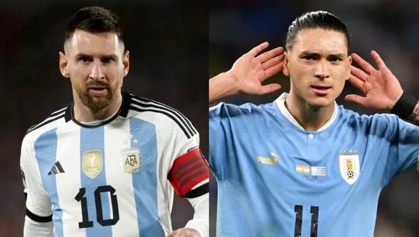 معلق مباراة الأرجنتين وأوروجواي