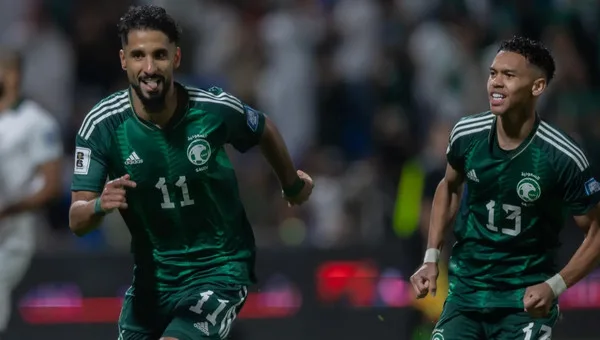 معلق مباراة السعودية والأردن