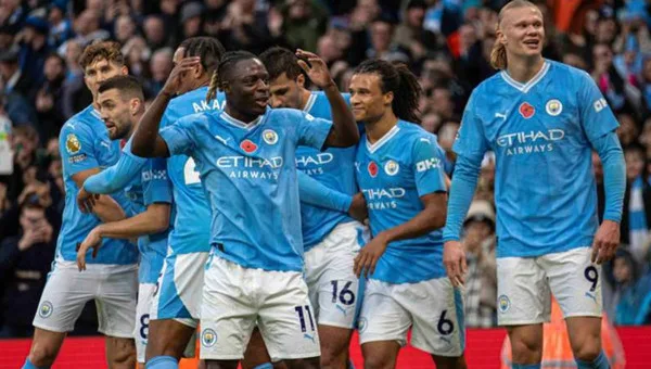 تشكيل مانشستر سيتي الرسمي لمواجهة توتنهام