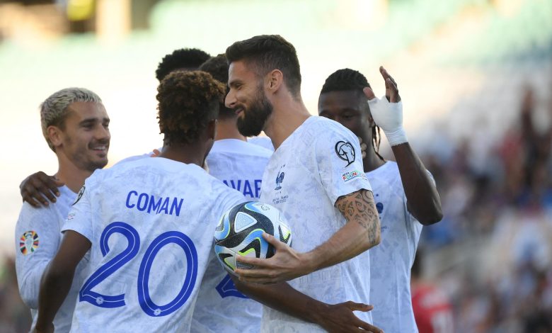 موعد مباراة فرنسا وجبل طارق في تصفيات يورو 2024 والقنوات الناقلة لها