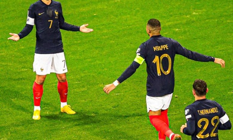 منتخب فرنسا يسحق جبل طارق ب 14 هدف في تصفيات يورو 2024