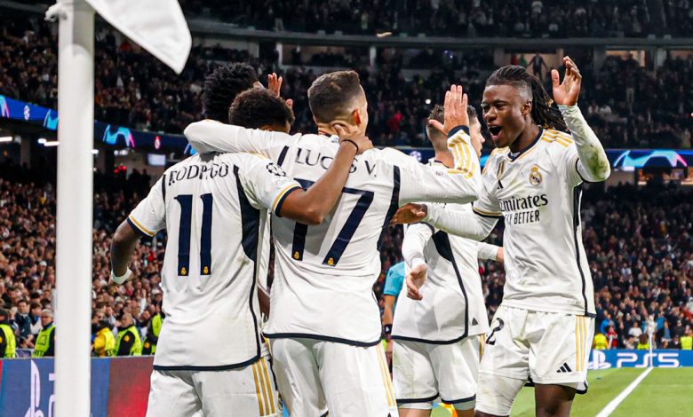 غيابات ريال مدريد ضد نابولي في دوري أبطال أوروبا