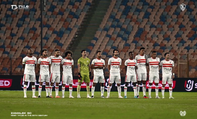 الزمالك ضد فيوتشر في الدوري المصري
