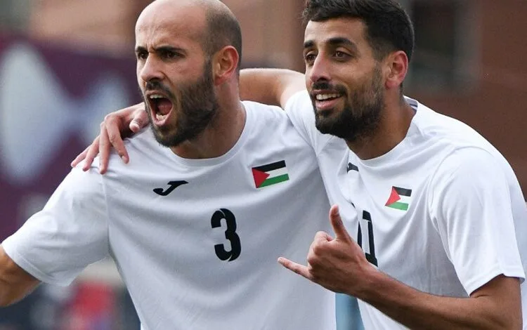 لبنان ضد فلسطين في تصفيات كأس العالم 2026