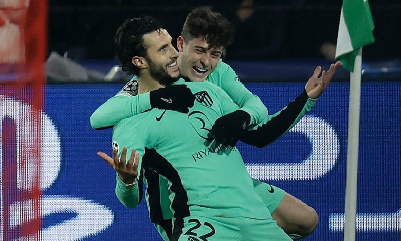 ترتيب مجموعة أتلتيكو مدريد في دوري أبطال أوروبا بعد الفوز على فينورد