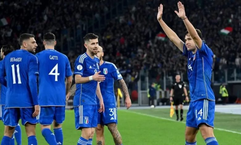 تشكيل إيطاليا المتوقع لمواجهة أوكرانيا في تصفيات يورو 2024