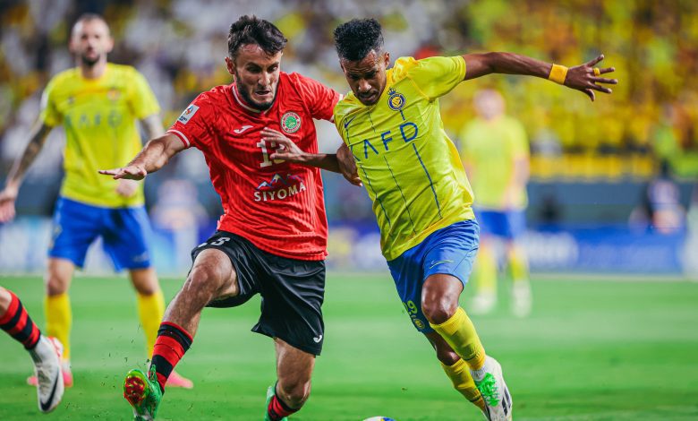 موعد مباراة النصر واستقلال دوشنبه في دوري أبطال آسيا والقنوات الناقلة