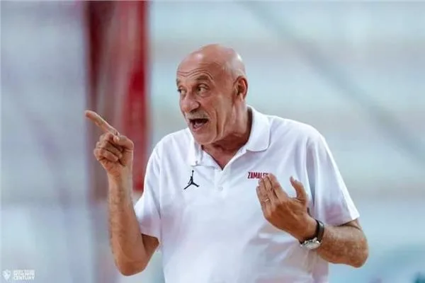 الزمالك يوجه الشكر للمدير الفني لفريق السلة