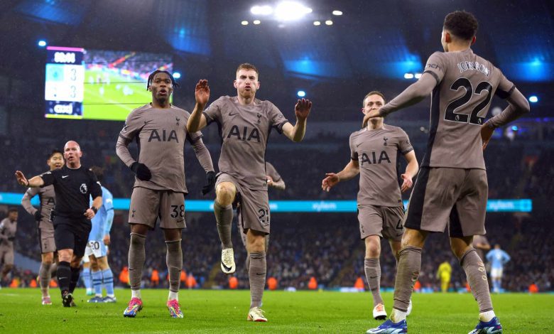 أهداف مباراة مانشستر سيتي وتوتنهام