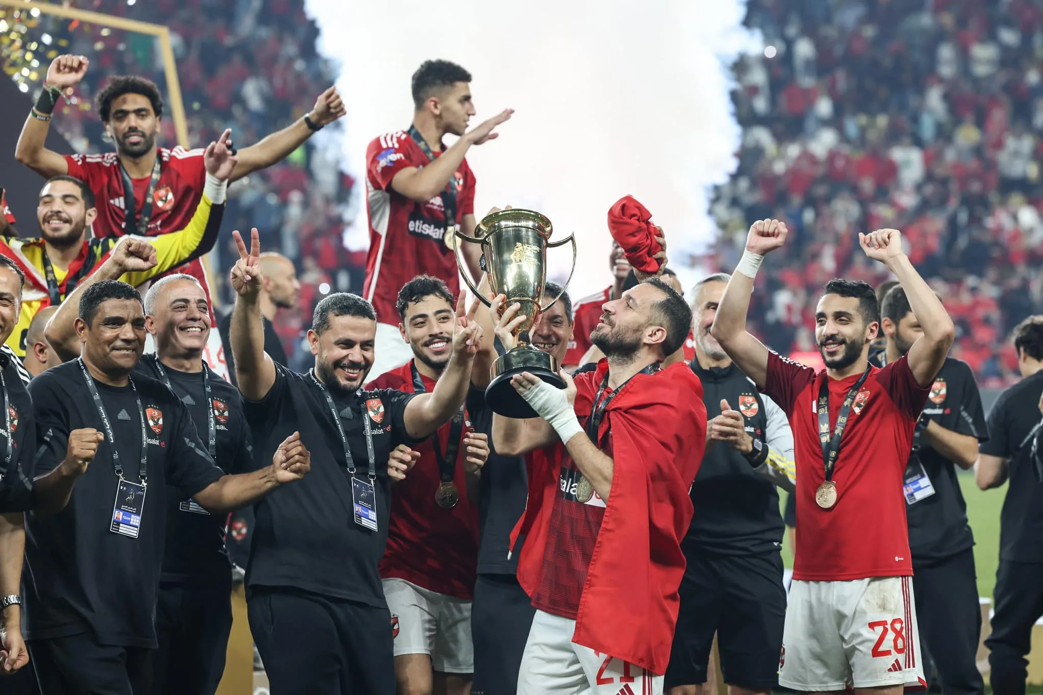 الأهلي الأكثر تتويجا في التاريخ