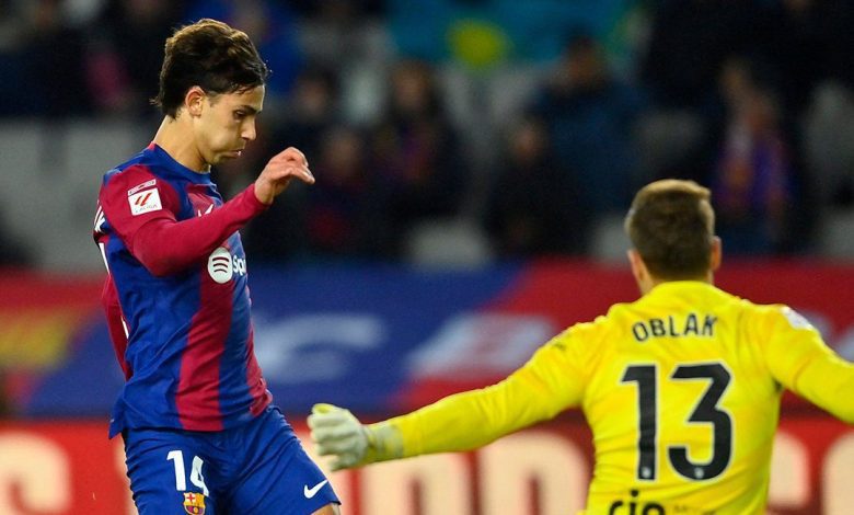 أهداف مباراة برشلونة وأتلتيكو