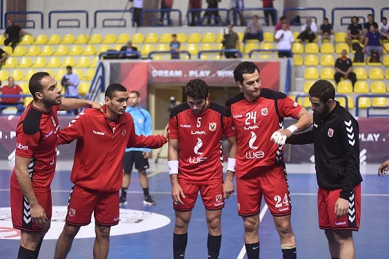 قائمة رجال يد الأهلي لمواجهة الزمالك