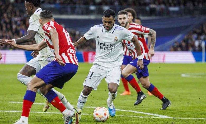 موعد مباراة ريال مدريد ضد أتلتيكو في كأس ملك إسبانيا والقنوات الناقلة
