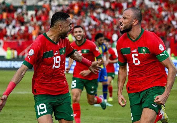 نتيجة وملخص أهداف مباراة المغرب ضد جمهورية الكونغو