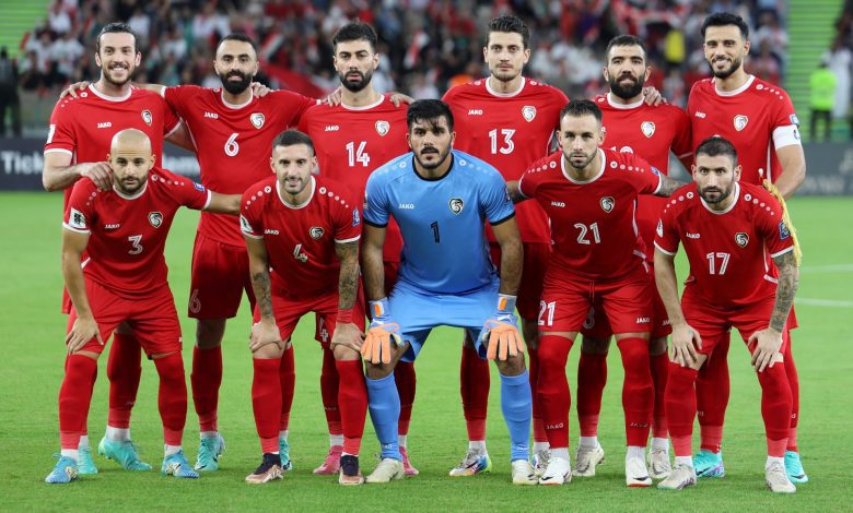 تشكيل منتخب سوريا ضد اوزبكستان