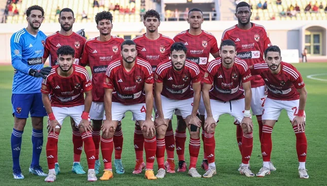 تشكيل الأهلي لمباراة حتا الإماراتي الودية