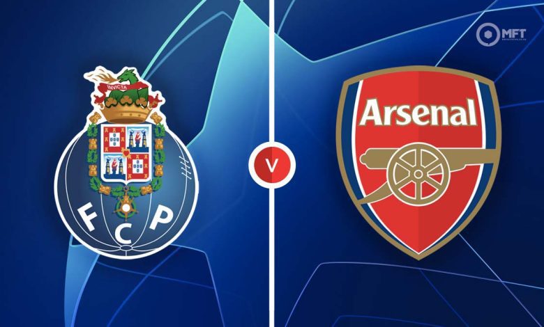 آرسنال ضد بورتو في دوري أبطال أوروبا