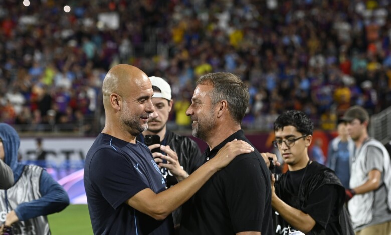 تصريحات مثيرة من فليك بعد فوز برشلونة على مانشستر سيتي