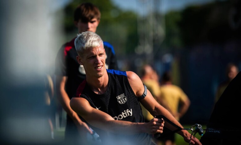 الدوري الإسباني يعرقل تسجيل داني أولمو في برشلونة