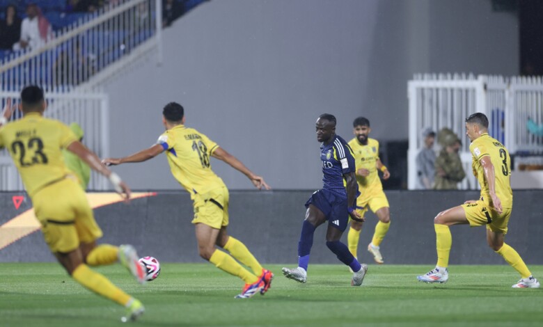 نتيجة مباراة النصر ضد التعاون في السوبر السعودي اليوم