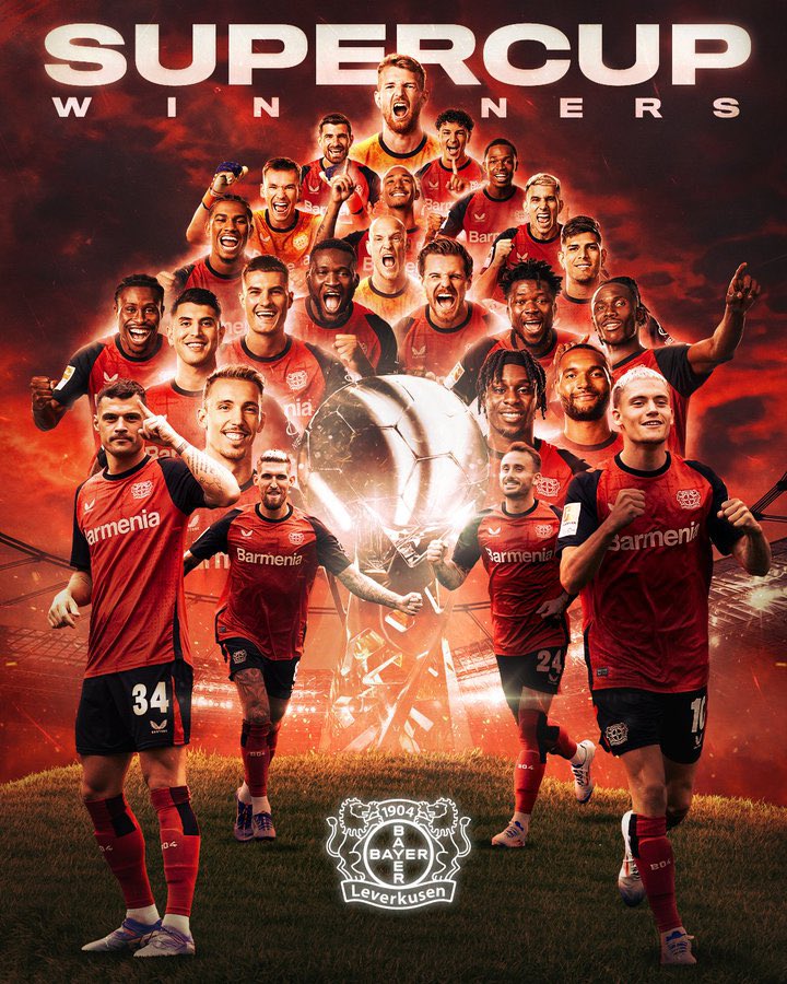 ركلات الترجيح تمنح باير ليفركوزن لقب كأس السوبر الألمانية